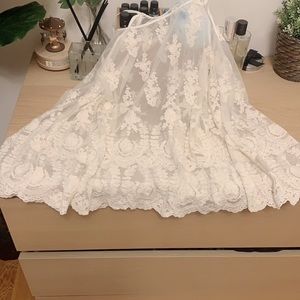 New off the shoulder lace top